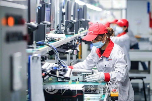 满屏都是科技感丨1小时造出120台电脑，这就是“泸州造”计算机技术开发